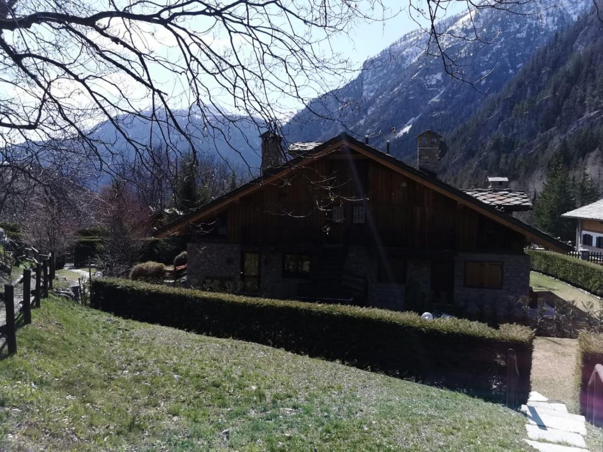 Chalet Monte Bianco Courmayeur Ngoại thất bức ảnh